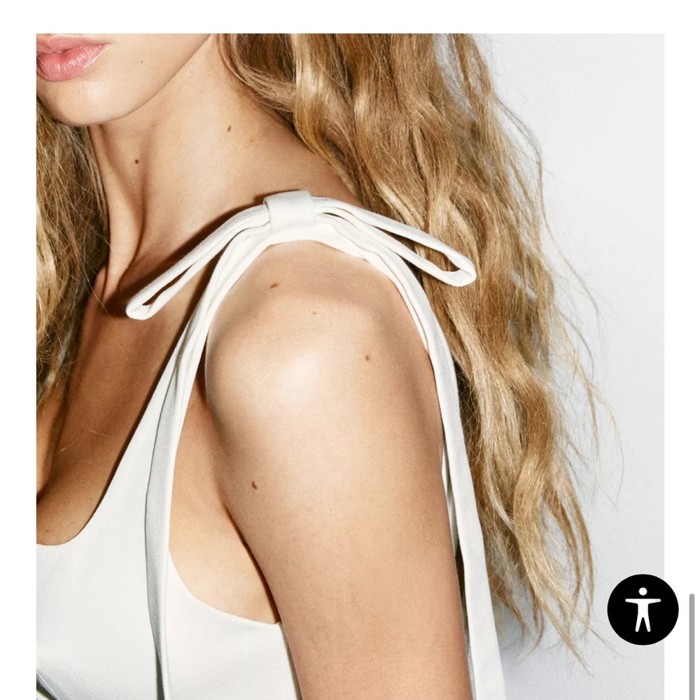 Zara Short tie strap dress - Picture 4 of 8